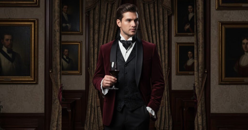 Hellowine dress style for men