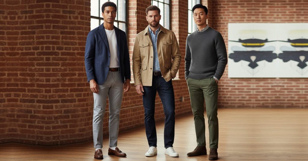 smart casual mens clothes