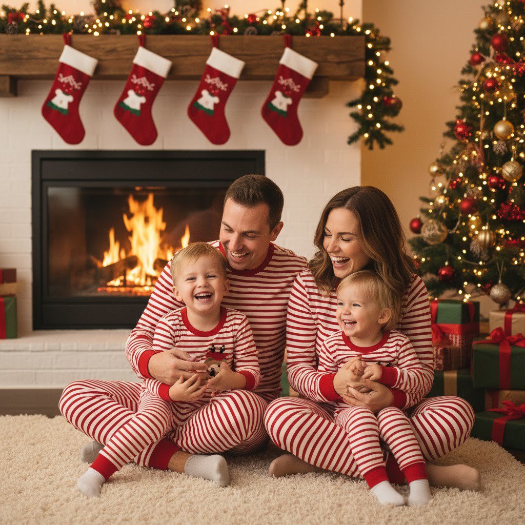 christmas photoshoot ideas for couples and families