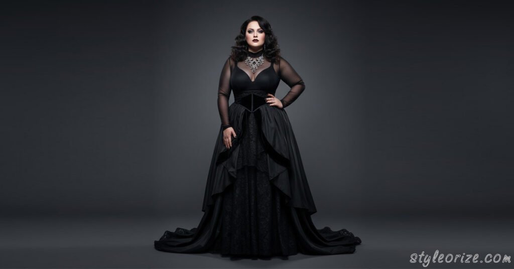 plus size goth fashion for bbw