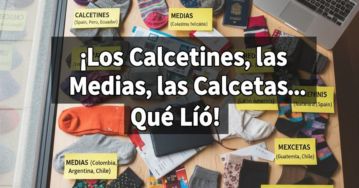 🇪🇸 From Calcetines to Medias: Mastering How to Say Socks in Spanish