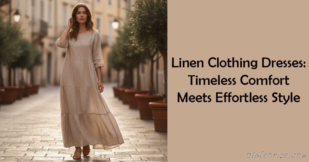 linen clothing dresses