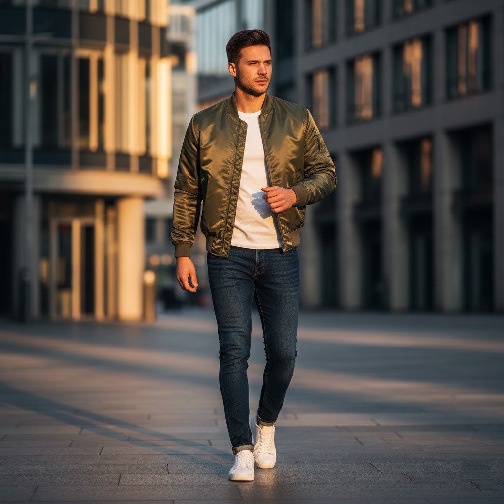 Sustainable technical bomber jackets 2026