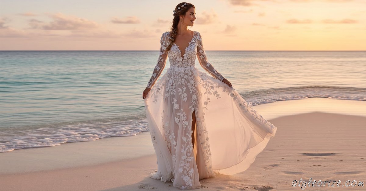 beach wedding dresses
