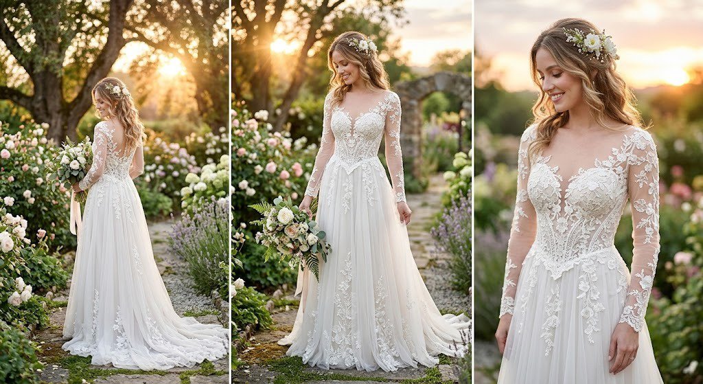 Romantic Lace The Ethereal Basque Silhouette