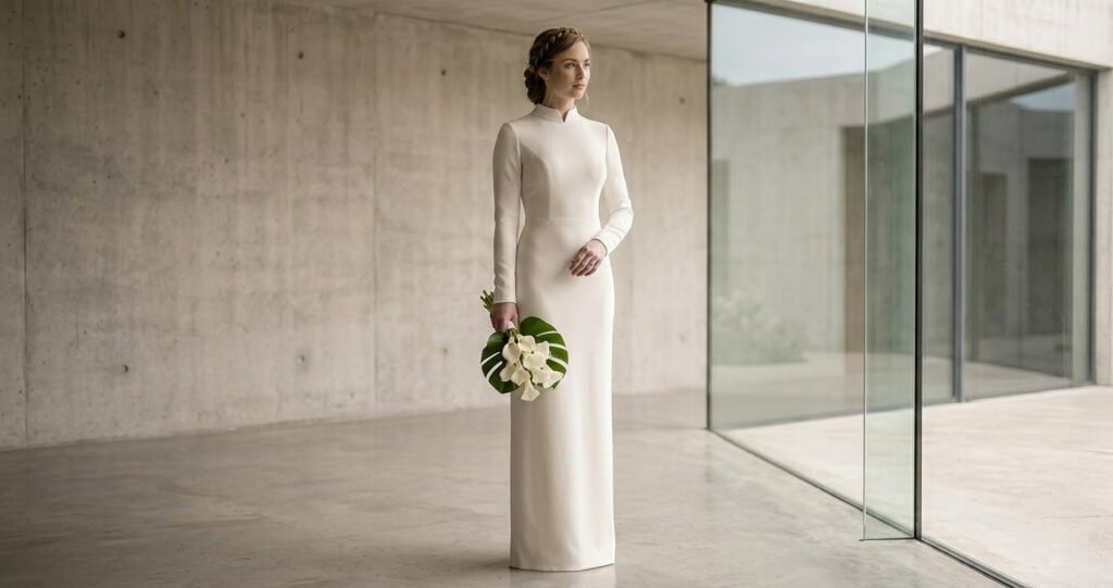 The Beauty of the Column Dress